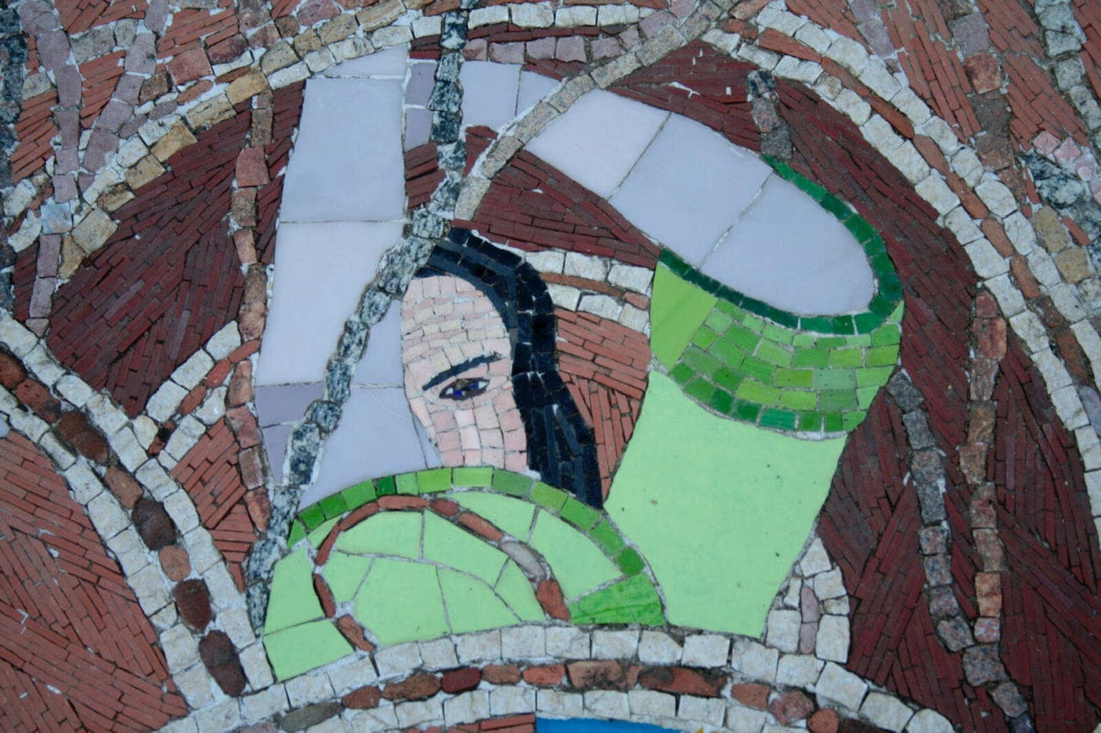 Mosaïque de piscine