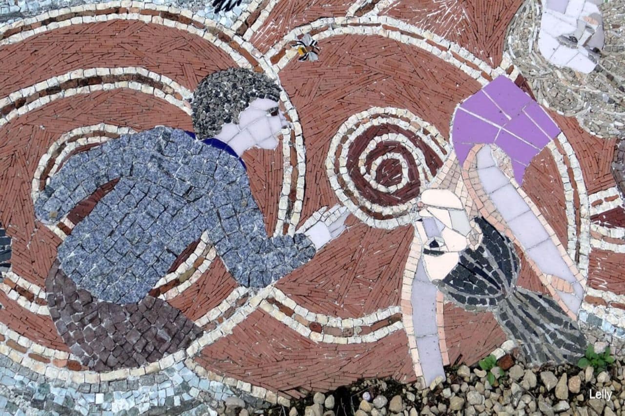 Mosaïque de piscine